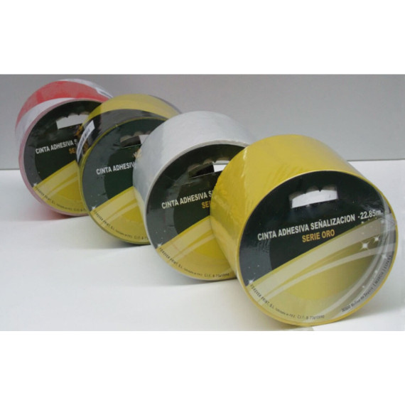 Adhesive tape signage