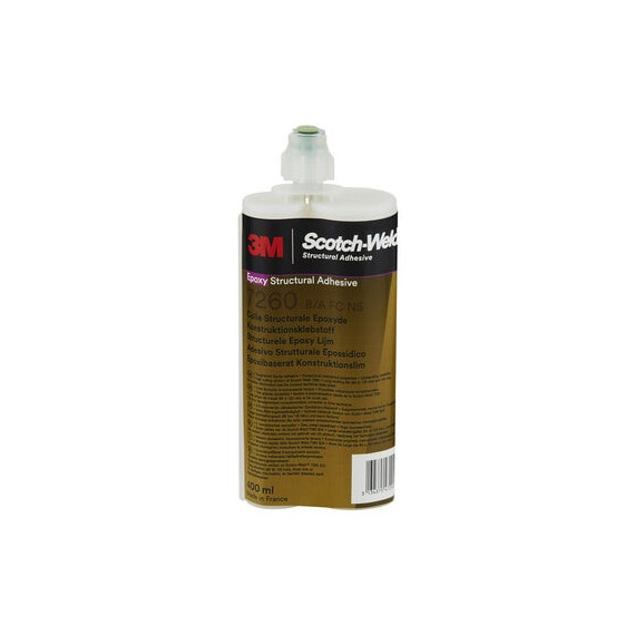 Adesivo epossidico Scotch-Weld 7260FC colore nero, Parte B/A FC NS di 400 ml 3M
