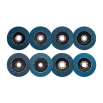 Discos de acabamento flap 566A de 180 mm, P40 cônicos planos PN65045 3M