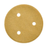 Abrasive disc 255P gold 75 mm, 3 holes 50726 Hookit 3M