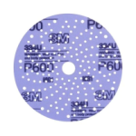 Disque abrasif violet 334U de 150 mm à multi-trous, P500, 50534 Hookit 3M