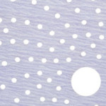 Disque abrasif violet 334U de 150 mm à multi-trous, P500, 50534 Hookit 3M
