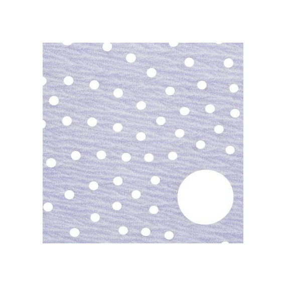 Disco abrasivo viola 334U di 150 mm multiorificio, P500, 50534 Hookit 3M