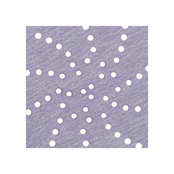 Disque abrasif violet 334U de 75 mm multi-trous, P500, 51020 Hookit 3M