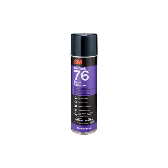 High initial adhesion spray adhesive 76, 500 ml 3M