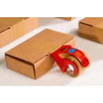 Braune Scotch Verpackungsband, 1 Rolle von 50 mm x 20 m in manuellem Dispenser 3M