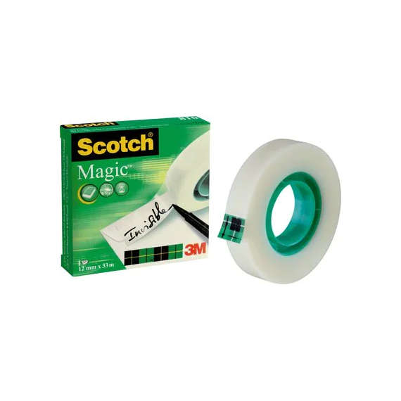 Invisible belt replacement package, 1 roll of 19 mm × 25 m Scotch Magic 3M