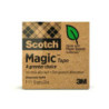 Cinta invisible Scotch Magic, la opción más respetuosa con el medio ambiente (1 rollo) 3M