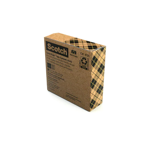 Scotch Magic invisible tape, the most environmentally friendly option (1 roll) 3M