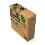 Cinta invisibile Scotch Magic, l'opzione più rispettosa dell'ambiente (1 rotolo) 3M
