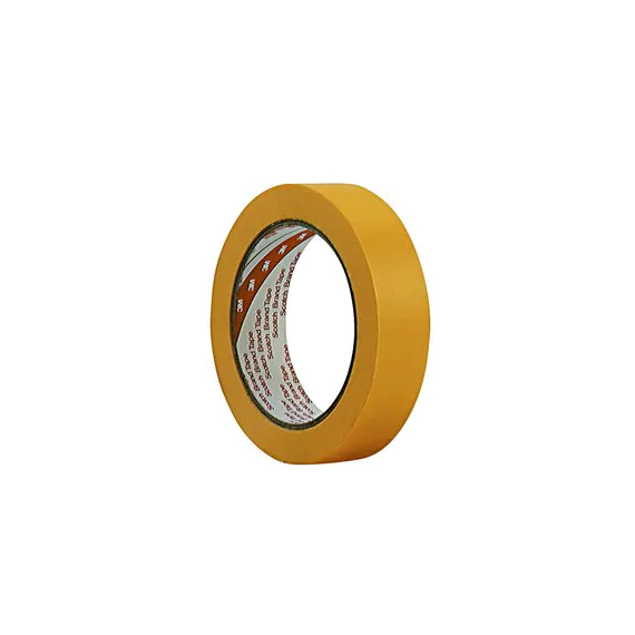 Golden masking tape roll of 50 meters 244 3M