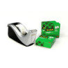 Silberner Scotch C60 Klebebandspender + 4 Boxen Scotch Magic Klebeband von 19 mm × 33 m 3M