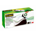 Dispenser argentato Scotch + nastro di 1 rotolo di 19 mm × 33 m Scotch Magic 3M