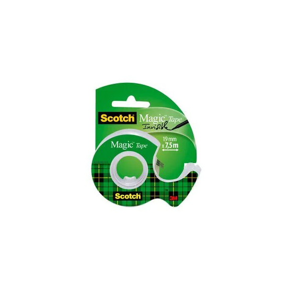 Cinta invisibile Scotch Magic 1 rotolo con dispenser portatile 3M