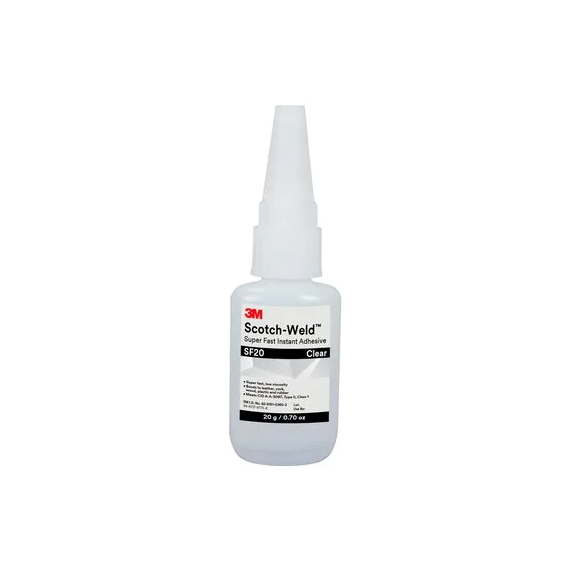 Adesivo instantâneo super rápido Scotch-Weld SF20 de 20 g 3M