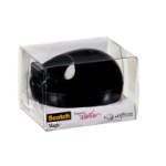 Black Scotch Tape Dispenser + Scotch Magic Invisible Tape (1 roll) 3M