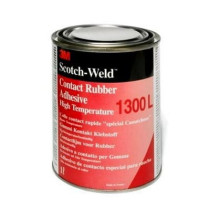 Adesivo líquido de neopreno para juntas e borracha de altas prestações 3M 1300L dourado-amarelo de 1 l 3M