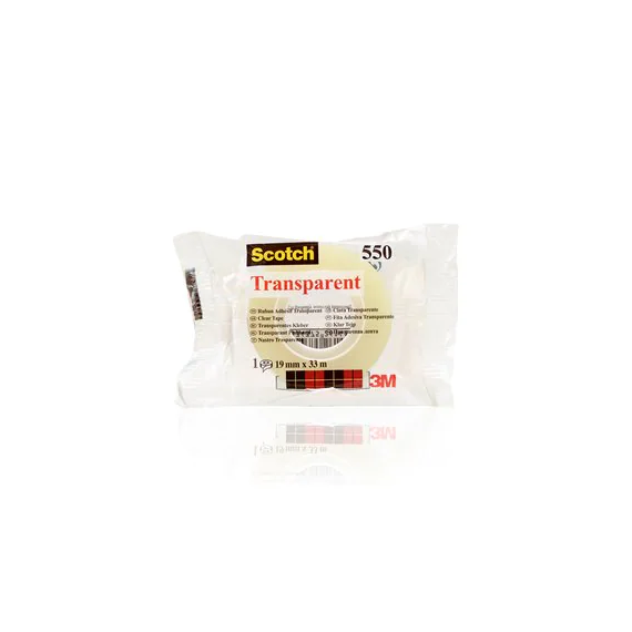 Cinta transparente Scotch 550 de 19 mm 3M