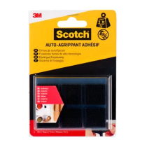 Fermetures repositionnables Scotch pour intérieur de 22 mm x 22 mm (12 jeux) 3M