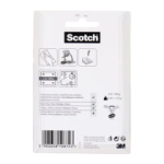 Wiederverwendbare Scotch-Verschlüsse für Innenräume von 22 mm x 22 mm (12 Sets) 3M