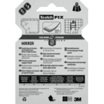 Scotch-Fix mirror mounting tape 4496W-1915-F (1 roll/pack) 3M
