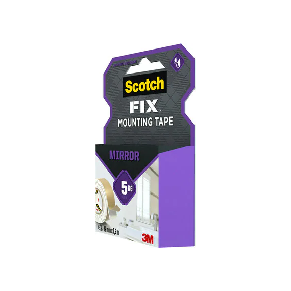 Scotch-Fix mirror mounting tape 4496W-1915-F (1 roll/pack) 3M