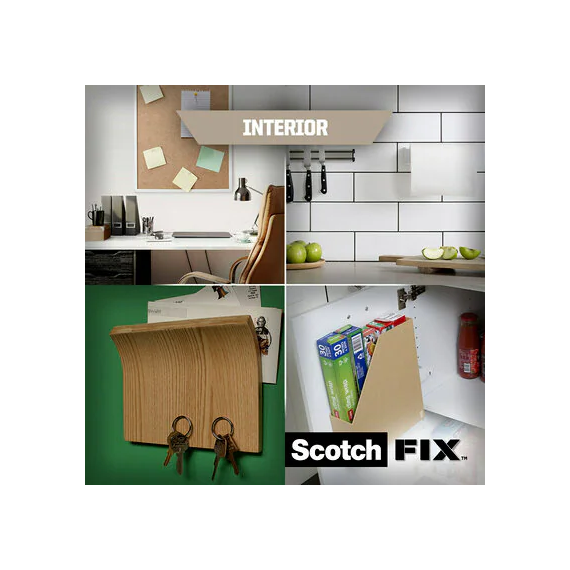 Cinta de montaje para interiores Scotch-Fix 4496G-1915-F (1 rollo/pack) 3M
