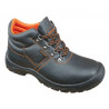 Botte de protection SAFETOP en cuir bovin couleur noire Abelio