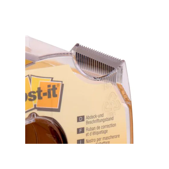 Cinta per nascondere e etichettare su portarrollos Post-it 658-HD 6 righe di 18mx25 3M
