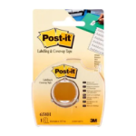 Ruban pour masquer et étiqueter sur dérouleur Post-it 658-HD 6 lignes de 18mx25 3M