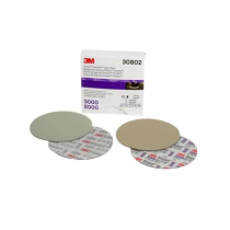 Kit disco abrasivo di finitura 443SA, di 150 mm senza fori, P3000 + P8000, 30802 Trizact Hookit 3M