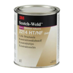 Adesivo Epóxi cor cinza de pasta flexível KIT 2X1L Scotch-Weld 2214 3M