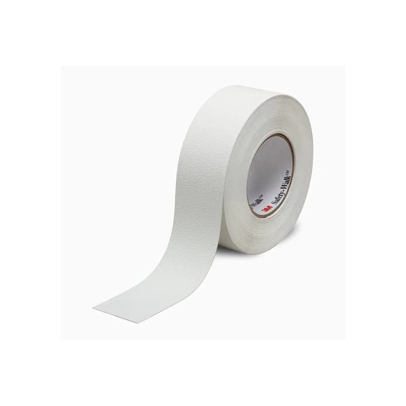 Cinta antideslizantes de peldaños finos y elásticos Safety-Walk 280, blanco de 1 pulg. x 60 pies 3M