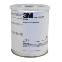 Adesivo in gomma EC-1300L colore giallo, 1 quarto di gallone Scotch-Weld 3M