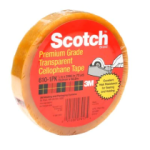 Fita de cefa 3M Scotch 610 Transparente, 66m
