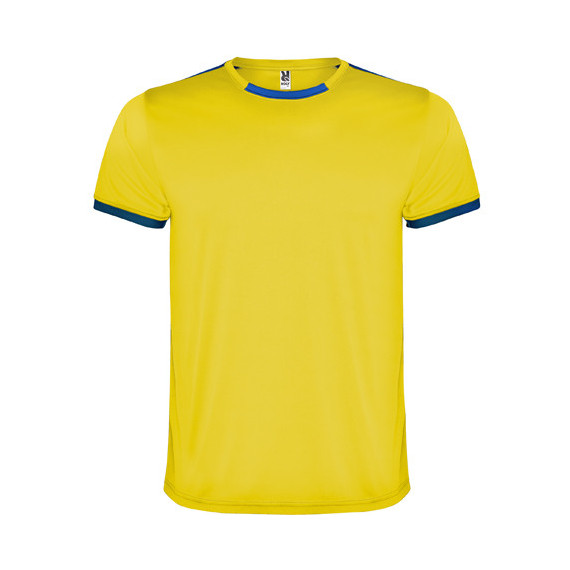 Completo unisex di 2 t-shirt e pantaloni corti, per squadre sportive RACING ROLY.