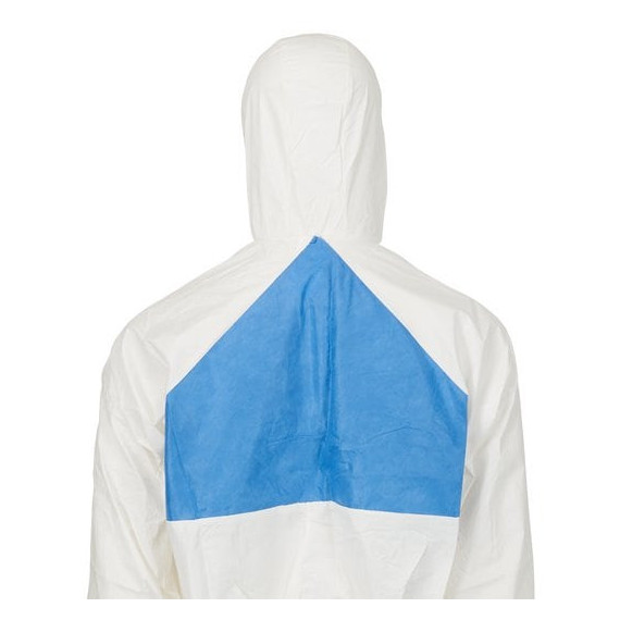 Tuta di protezione antistatica 4540+ contro particelle secche e sostanze chimiche tipo 5/6 Bianco+Blu 3M