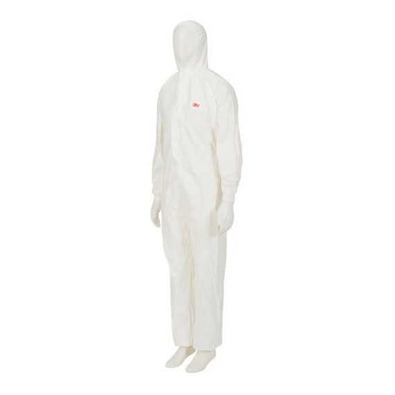 Antistatischer Schutz Affe gegen getrocknete und chemische Partikel Typ 5/6 weiß + blau 3m. REF: 4540+