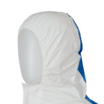 Schutzanzug 4535 aus weichem Material, gegen gefährliche Partikel Typ 5/6 Weiß+Blau 3M
