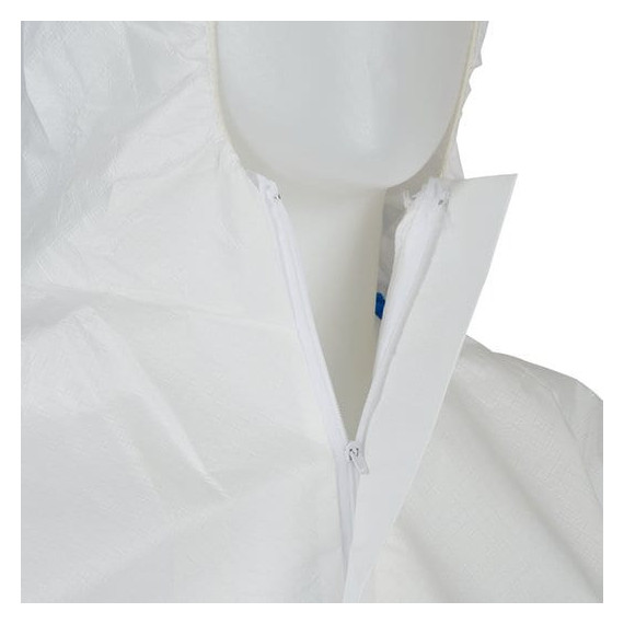 Tuta di protezione 4535 in tessuto morbido, contro particelle pericolose tipo 5/6 Bianco+Blu 3M