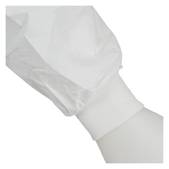 Schutzanzug 4535 aus weichem Material, gegen gefährliche Partikel Typ 5/6 Weiß+Blau 3M