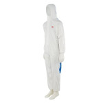 Tuta di protezione 4535 in tessuto morbido, contro particelle pericolose tipo 5/6 Bianco+Blu 3M