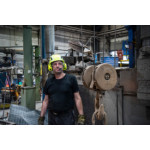 Bluetooth® earmuffs MT15H7P3EWS6 with level-dependent functionality and helmet attachment 3M