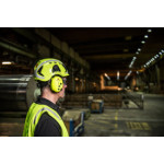 Bluetooth® earmuffs MT15H7P3EWS6 with level-dependent functionality and helmet attachment 3M