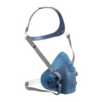 Kit de media máscara de proteção 7502 A2P3 R vapores orgânicos 3M