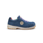 Lady LIKE Safety Footwear with S3 SRC protection in vintage fabric, ocean color DIKE.