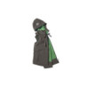 DIKE Gold Arbeitsjacke mit Kapuze aus wasserabweisendem Polyester und Elasthan