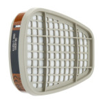 Filtro para gases y vapores 6051i ESLI A1 (2 filtros) Clase 1 y 2 3M