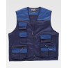 Gilet de type safari avec détails réfléchissants WORKTEAM Future WF1854