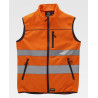 High Visibility workshell vest in Ripstop fabric WORKTEAM C2920
